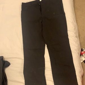3 pairs size 13 black pants good condition